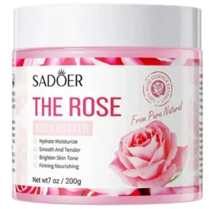 کره بدن سادور رایحه گل رز 200 گرم