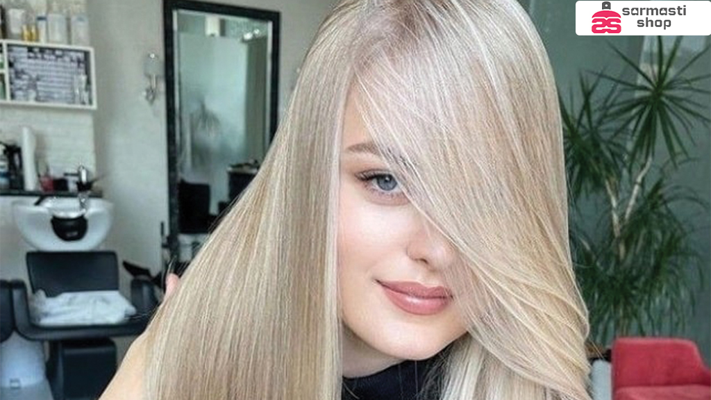 رنگ موی خوشرنگ بدون دکلره برای پوست سفید