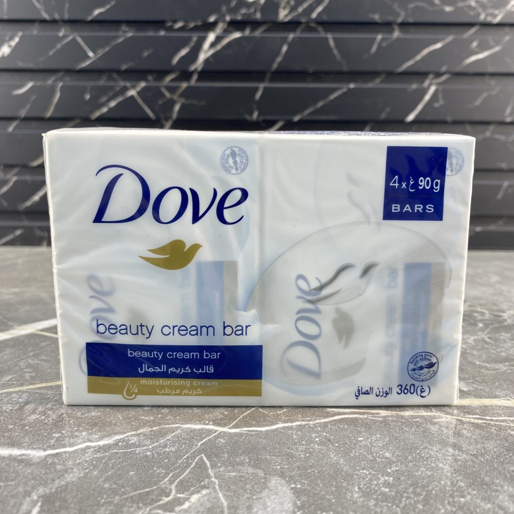 صابون کرمی داو مدل Beauty Cream Bar بسته 4 عددی