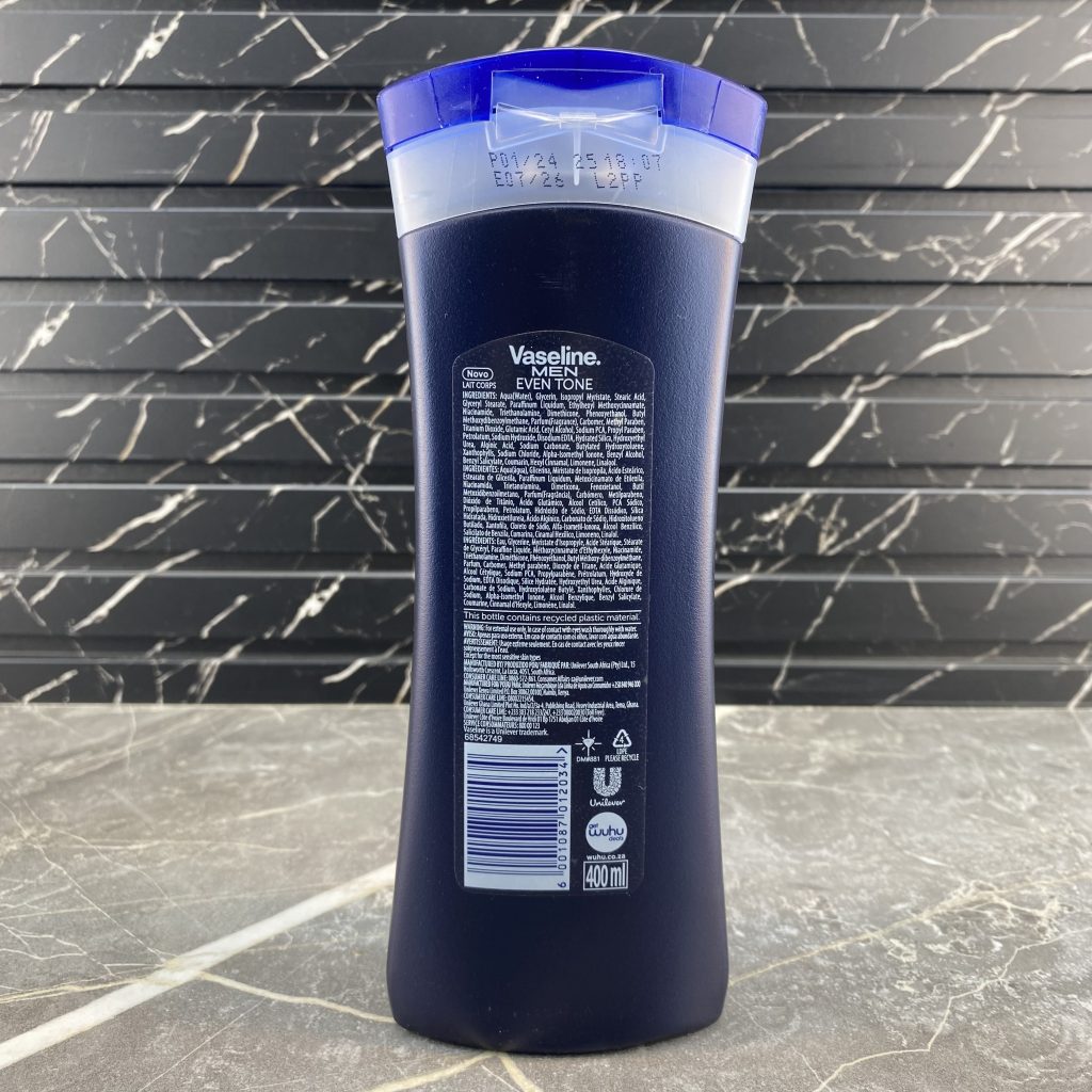 لوسیون بدن مردانه وازلین مدل Even Tone حجم 400 میل