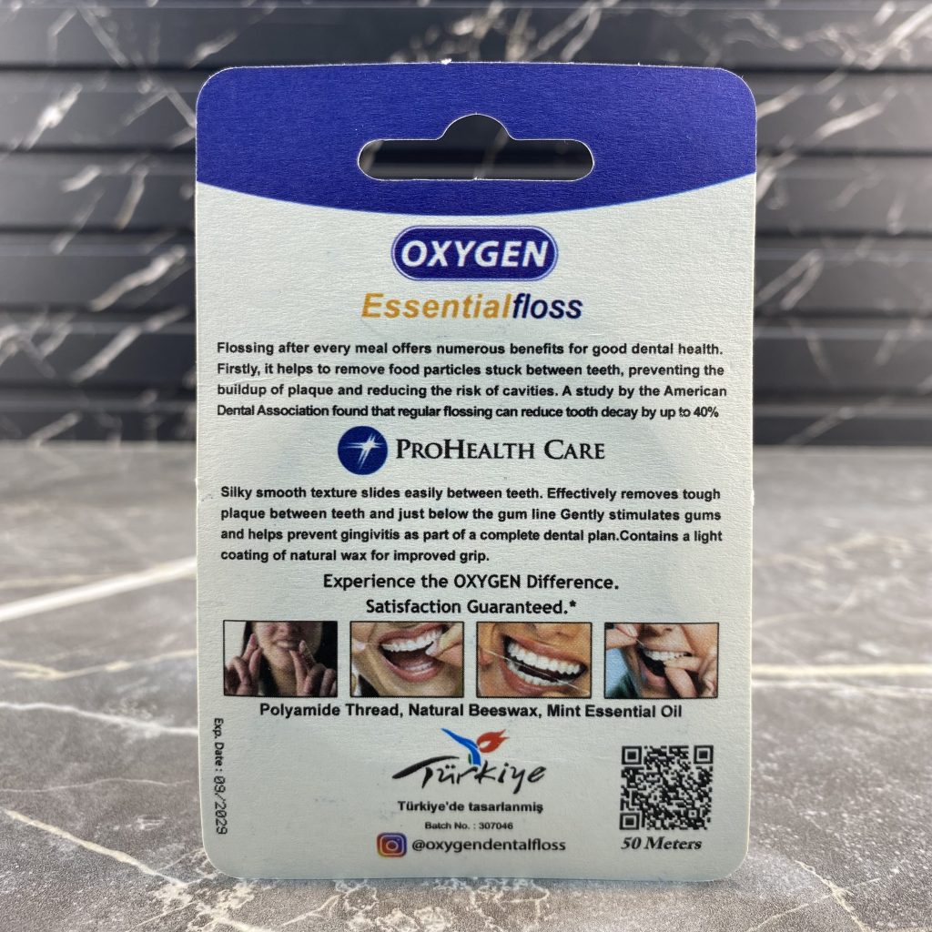 نخ دندان اکسیژن Oxygen مدل Mint بسته 12 عددی