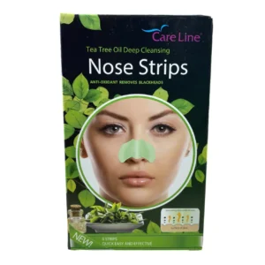 چسب بینی کر لاین Care Line حاوی روغن درخت چای سبز بسته 6 عددی