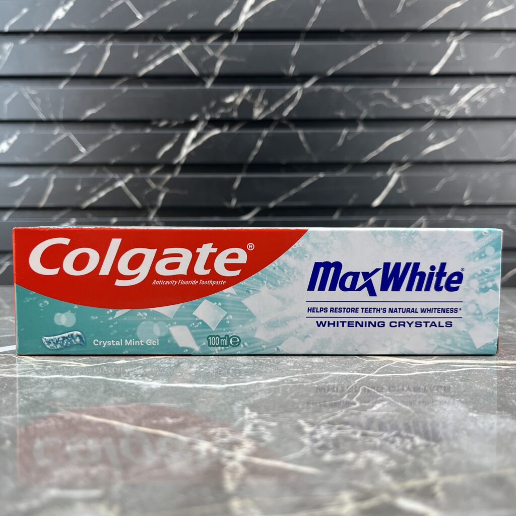 خمیر دندان سفید کننده کلگیت مدل Max White حجم 100 میل