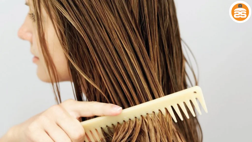 تکنیک صحیح شانه کردن موهای خشک