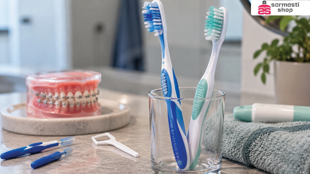 مسواک مناسب ارتودنسی چه ویژگی هایی دارد؟