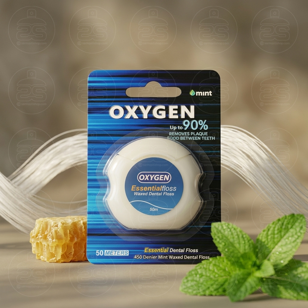 copy_C2E4B150-E09A-40E3-AAC3-DBB46C5E63AD نخ دندان اکسیژن Oxygen مدل Mint - Image 1