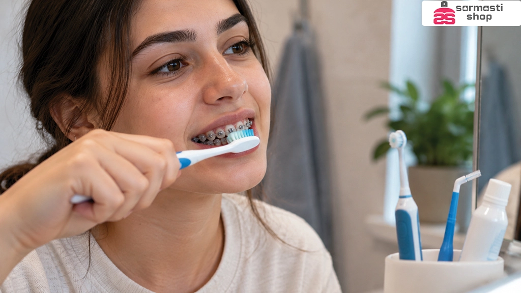 چگونه دندان های ارتودنسی را مسواک بزنیم؟